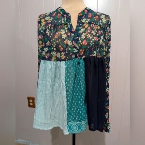 The Morgan Factory Upcycled And Repurposed Top Size Medium One Of A Kind